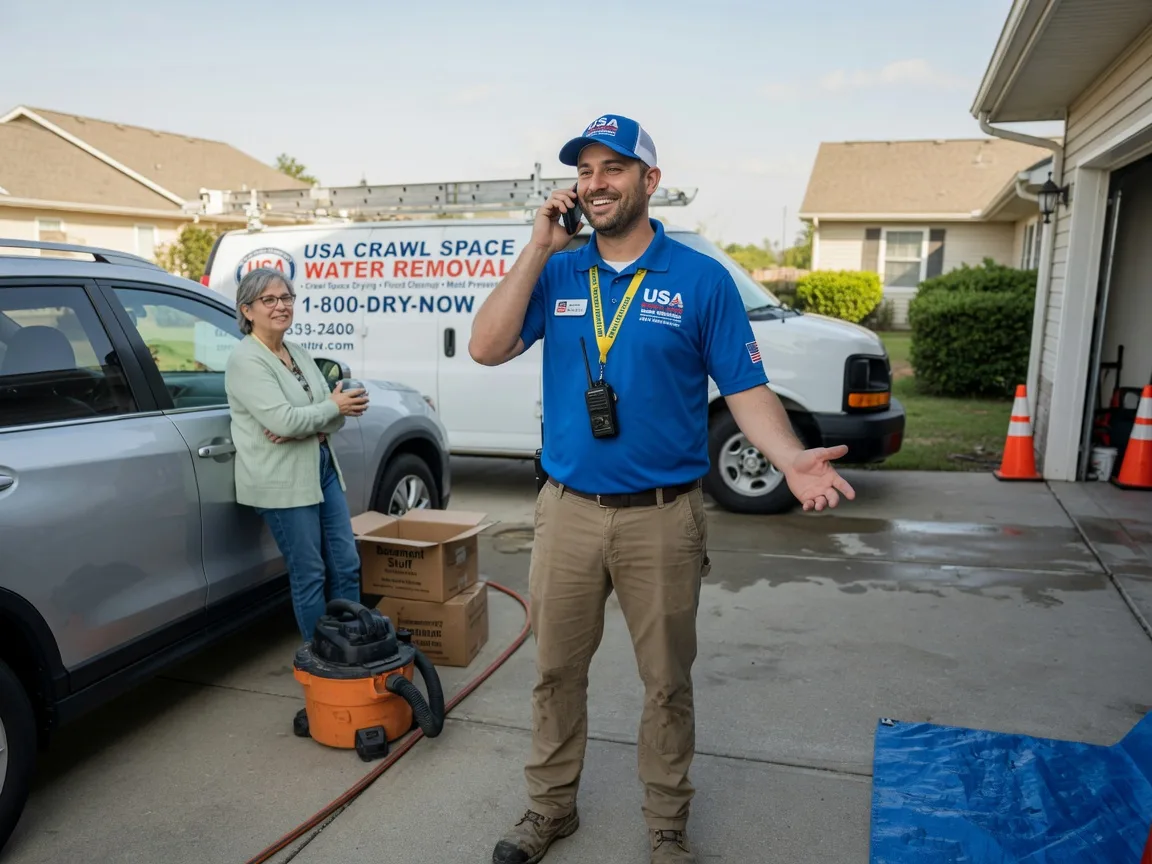 Crawl Space Water Removal Chesterfield, MO FAQs